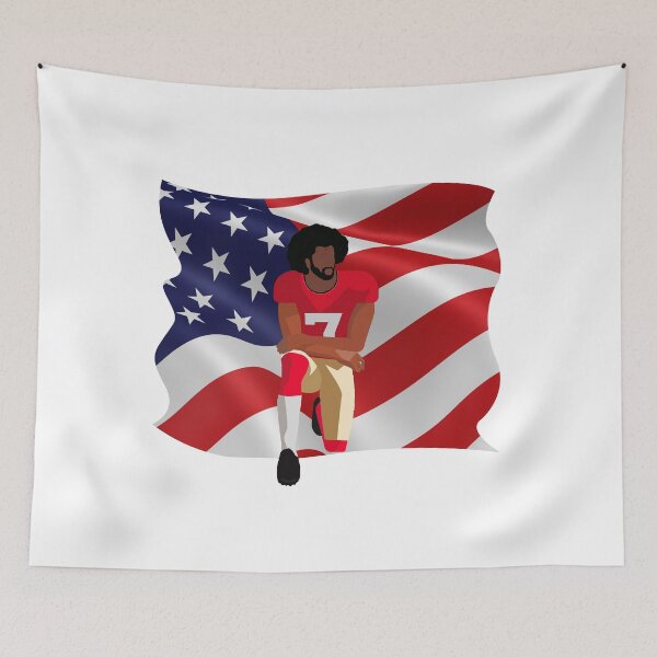Item preview, Colin Kaepernick kneeling designed and sold by TotalCFL.