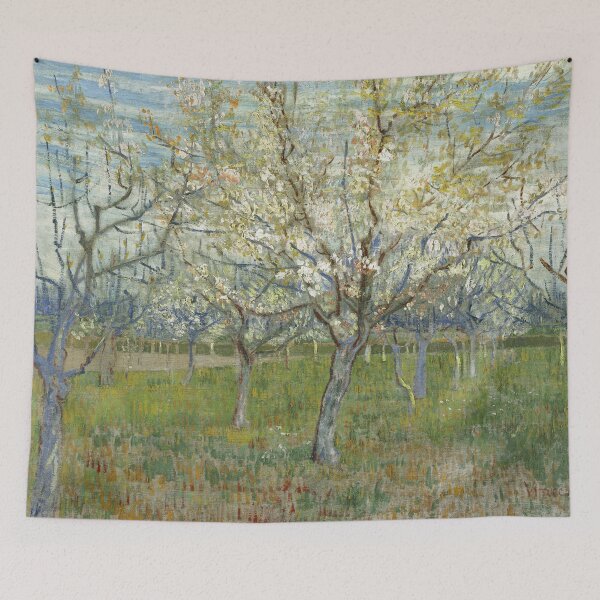 Item preview, Van Gogh: The Pink Orchard also Orchard with Blossoming Apricot Trees, 1888 designed and sold by The Art Collector.