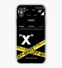 Line art Yellow iPhone Case