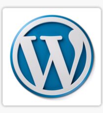 Wordpress Logo Sticker
