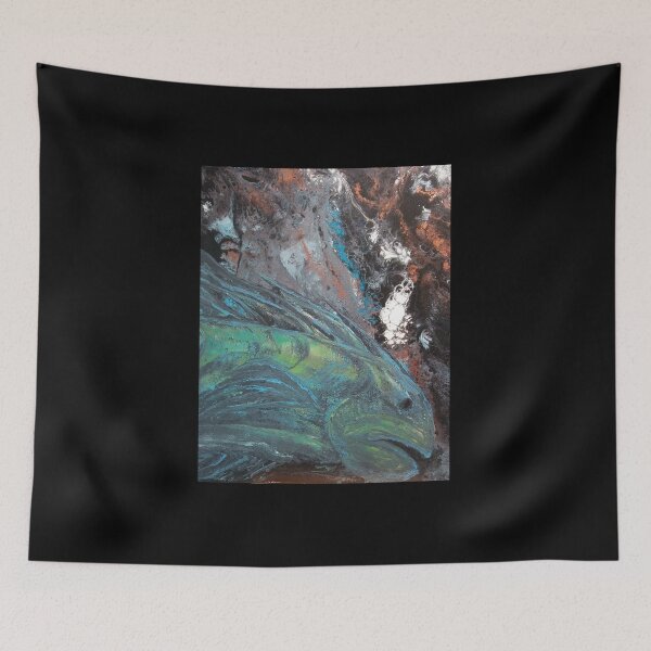 Item preview, untitled acrylic fish designed and sold by Rebecca Frisbee.