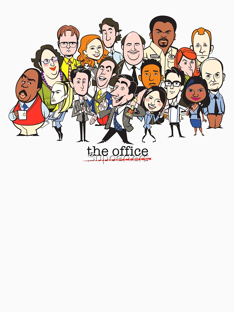 the office cast tshirt