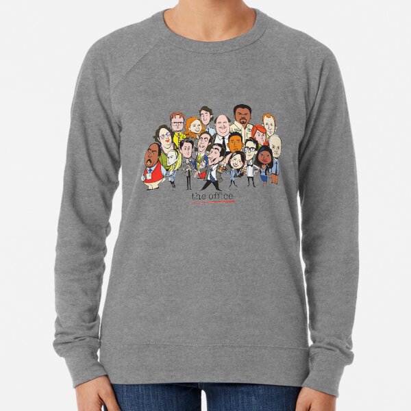 The Office Cast Tv Sweatshirt léger