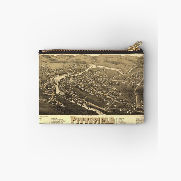 Item preview, Aerial View of Pittsfield, New Hampshire (1884) designed and sold by allhistory.