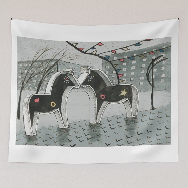 Item preview, Horses in the park designed and sold by Lacrimosa Ira.