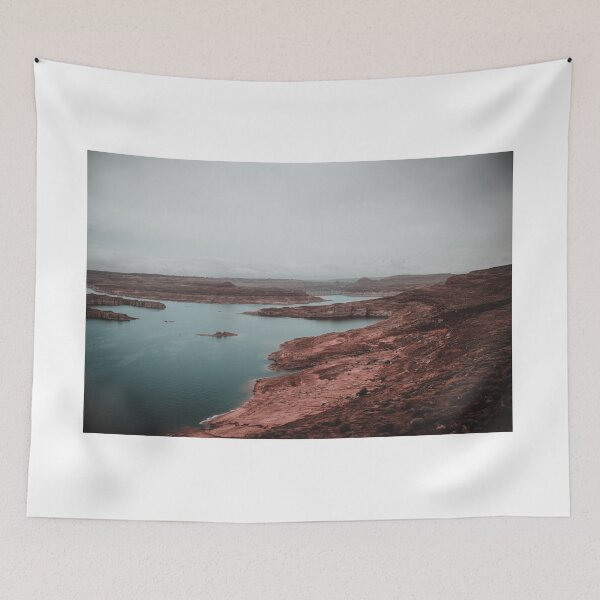 Item preview, Lake Powell Arizona Fog designed and sold by Vixynspire.