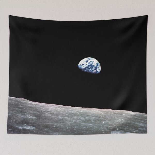 Item preview, Earthrise Over Moon, Apollo 8  designed and sold by BritishYank.