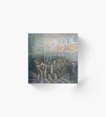 Van Gogh: The Round of the Prisoners, 1890 Acrylic Block