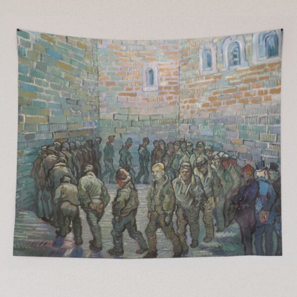 Item preview, Van Gogh: The Round of the Prisoners, 1890 designed and sold by The Art Collector.