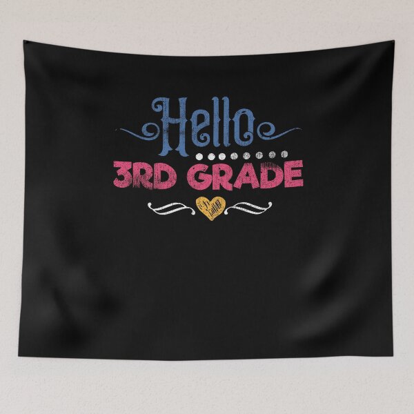 Item preview, Hello 3rd Grade Student School Class Learn designed and sold by Kieran Abbott.