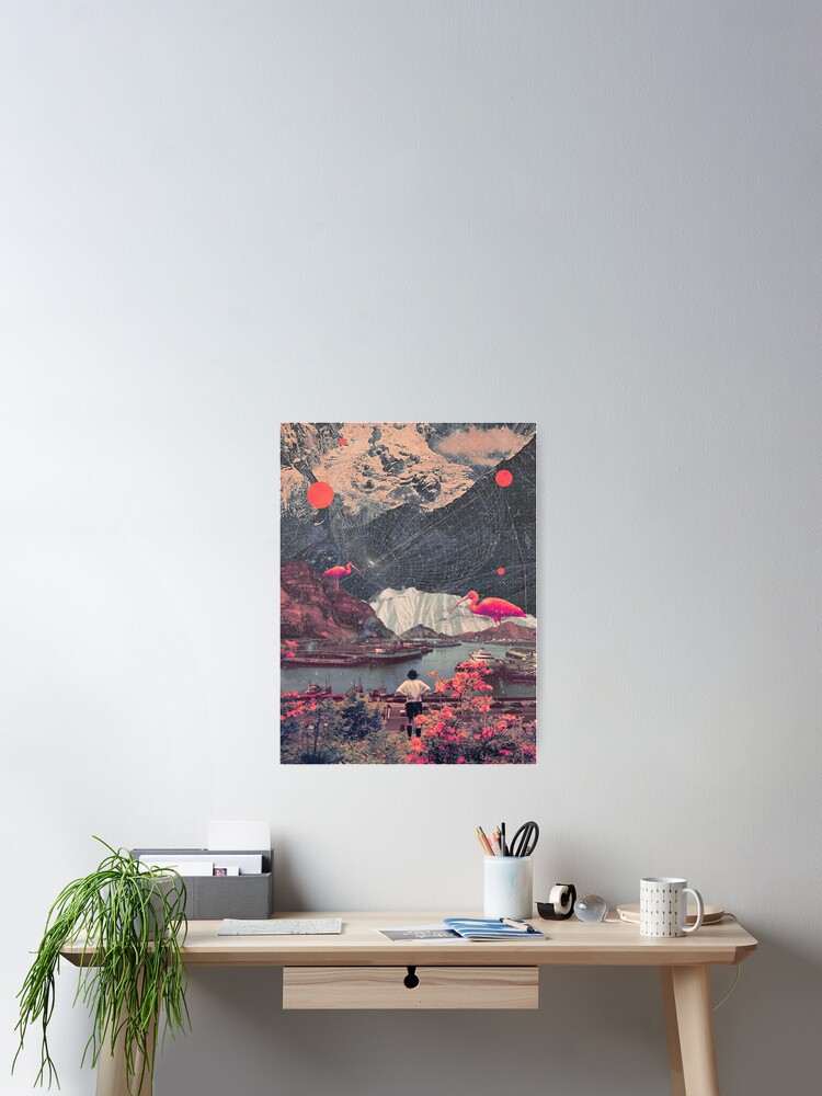 Aperçu 2 sur 3. Poster avec l'œuvre Mes choix m'ont laissé seul créée et vendue par FrankMoth.