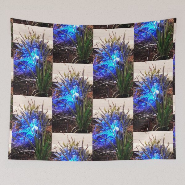 Item preview, A green plant lighted by blue lamp  designed and sold by lealey19.