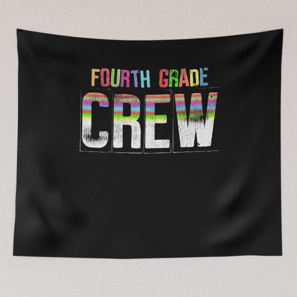 Item preview, Fourth Grade Crew Teacher School Student designed and sold by Kieran Abbott.