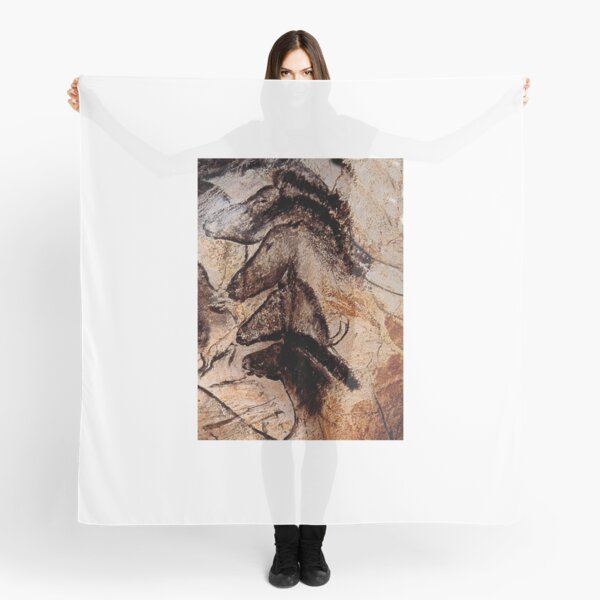 Stone-age Cave Paintings, Chauvet, France Scarf