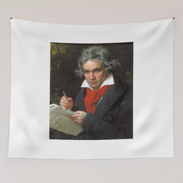 Item preview, Vintage portrait of German composer, Ludwig von Beethoven   designed and sold by RBEnt.