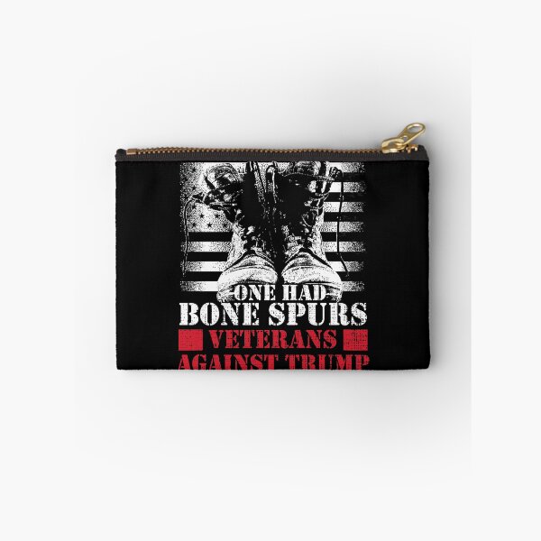 Item preview, Anti-Trump Veterans Against Trump Draft Dodger Cadet Bone Spurs designed and sold by mrsmitful.