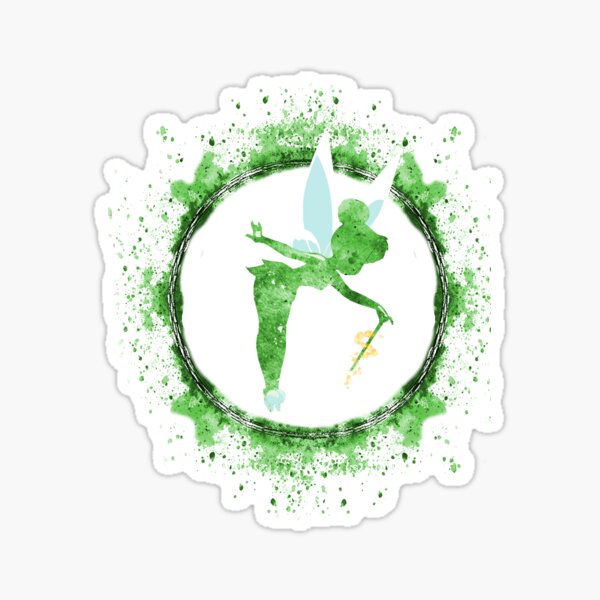 Artikel-Vorschau von Tinkerbell - Watercolor Fairy - Green, designt und verkauft von Shirtschmiede.