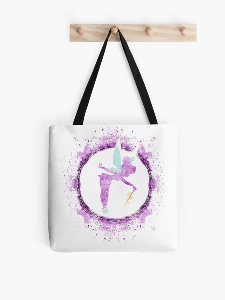 Bolsa de tela «Campanilla - Acuarela Hada - Violeta» de Shirtschmiede |  Redbubble