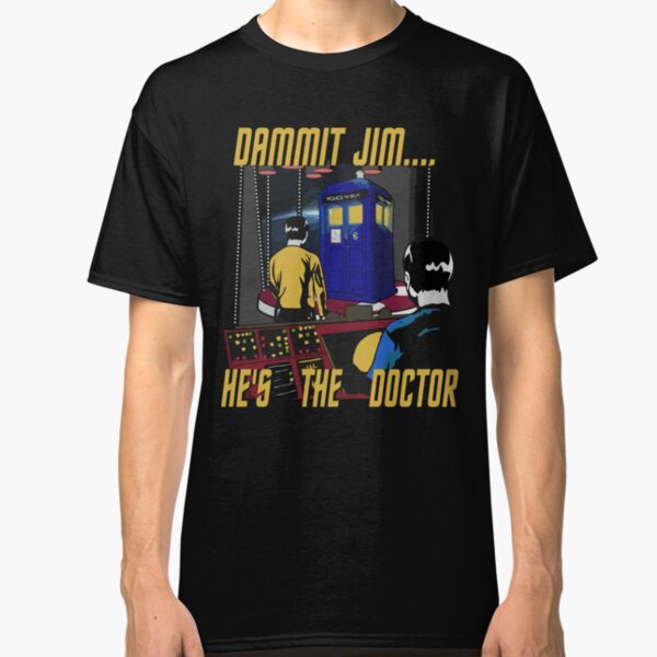 He's The Doctor Who T-shirt For Mens Womens Youth Classic T-Shirt
