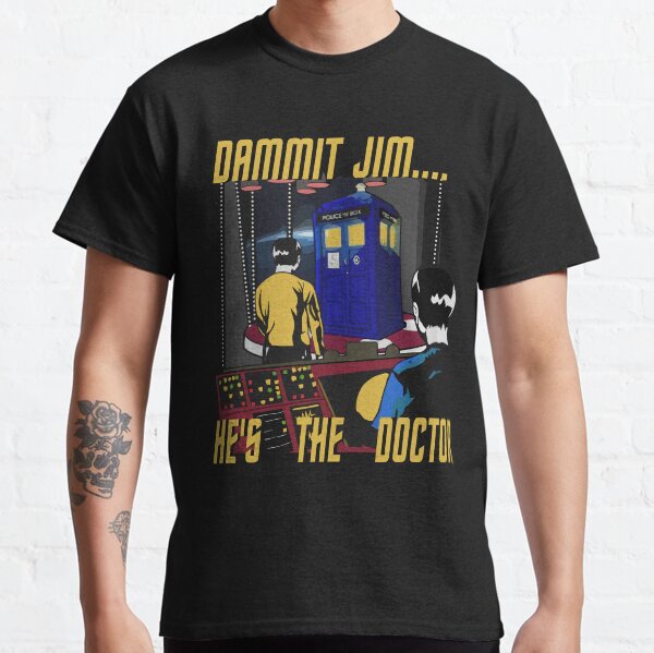 Er ist der Doctor Who T-Shirt für Männer Frauen Jugend Classic T-Shirt