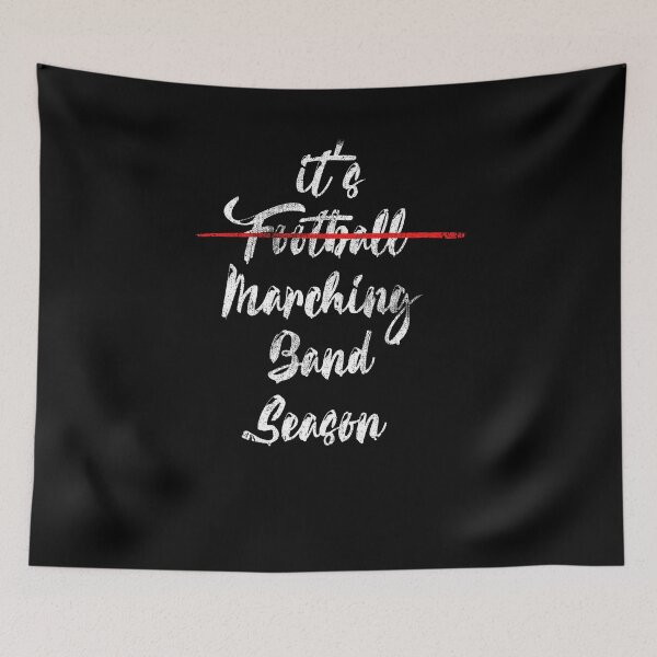Item preview, It's Marching Band Season Football Music designed and sold by Pricity Designs.
