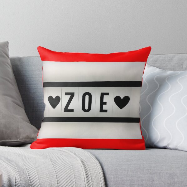Zoe Throw Pillow