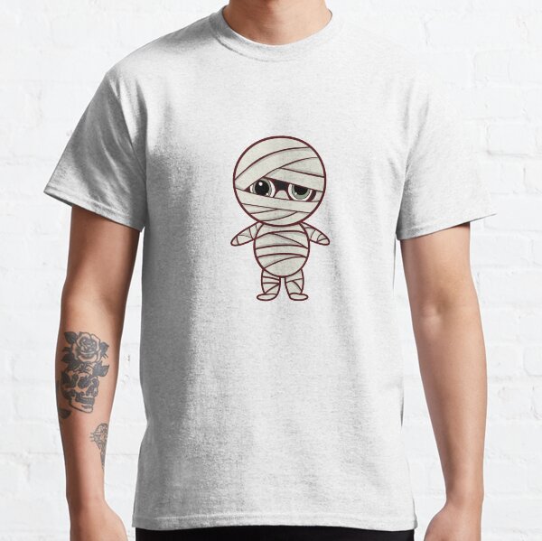 Vista previa del artículo con la obra «Brain Snatcher: La momia bebé horriblemente adorable», diseñado y vendido por Mrsmauve.