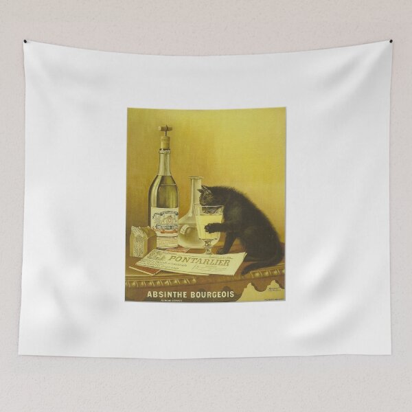 Item preview, Retro French Poster "Absinthe Bourgeois"  designed and sold by RBEnt.
