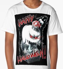 Happy halloween! King Boo pattern Long T-Shirt