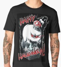 Happy halloween! King Boo pattern Men's Premium T-Shirt