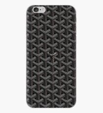 Black goyard iPhone Case