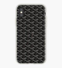 Black goyard iPhone Case