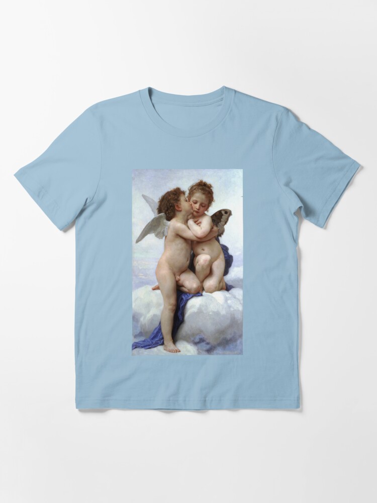 The First Kiss L Amour et Psych enfants William Adolphe Bouguereau Essential T Shirt