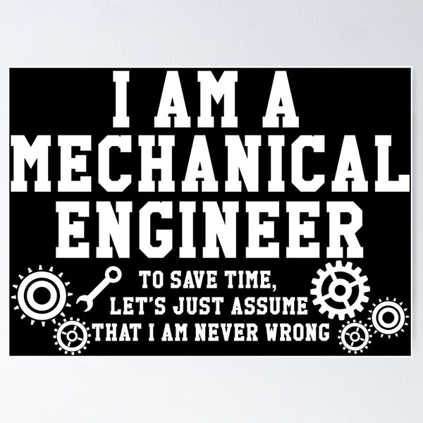 Item preview, Mechanical engineer designed and sold by xGatherSeven.