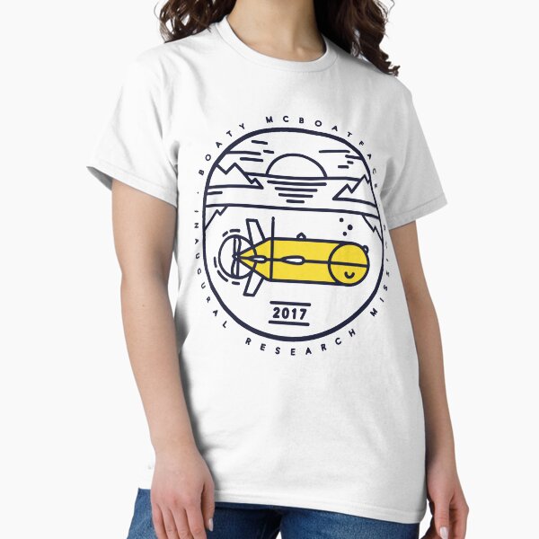 Artikel-Vorschau von Der Blitz (Ciscos Shirt) - Boaty McBoatface, designt und verkauft von seriesclothing.