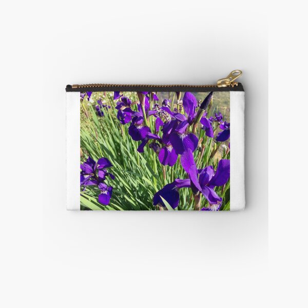 Item preview, Lovely Garden of Purple Iris Flowers designed and sold by 2CrabbySisters.