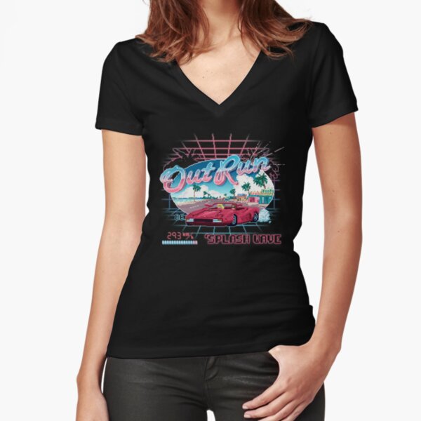 Runout Fitted V-Neck T-Shirt