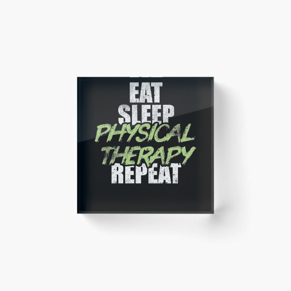 Item preview, Eat Sleep Physical Therapy Medical Health Therapist designed and sold by Pricity Designs.