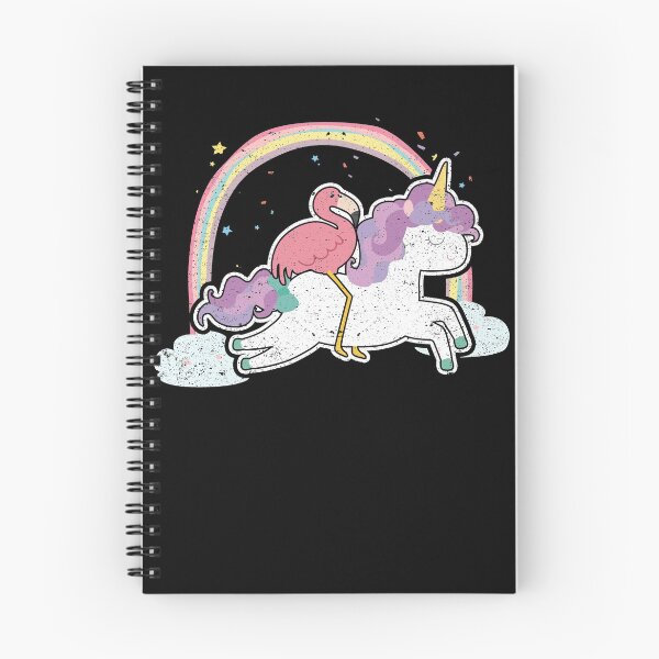 Item preview, Flamingo Riding Unicorn Rainbow Magical Bird Animal designed and sold by Pricity Designs.
