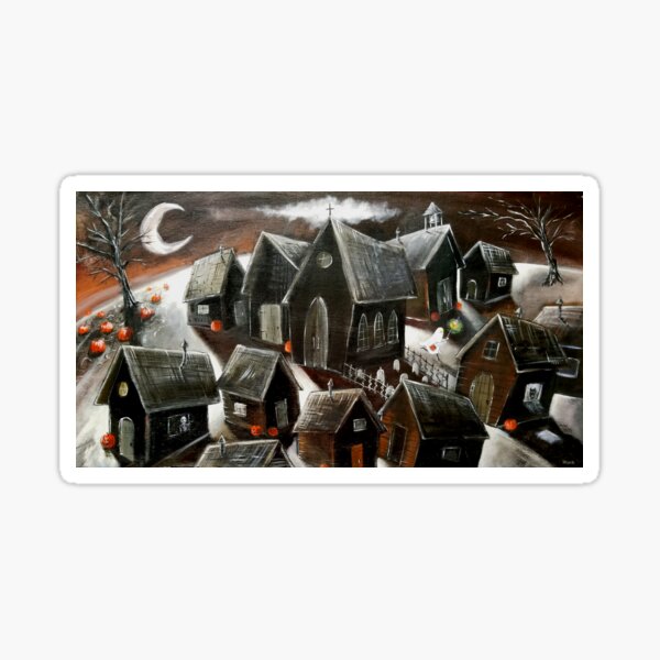 The Last Trick or Treater Sticker