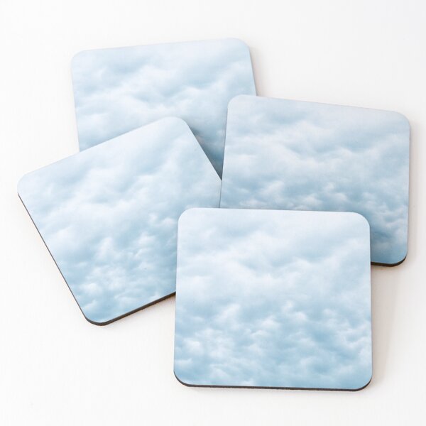 Item preview, Beautiful light blue puffy clouds  designed and sold by Khala.