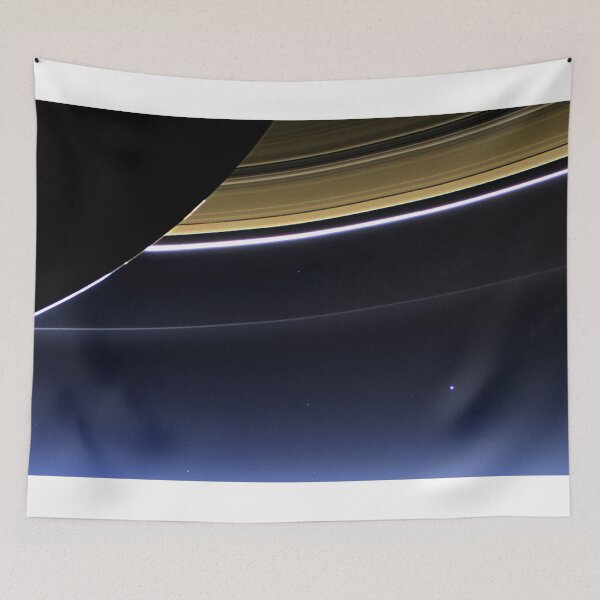 Item preview, Earth and Saturn - The Day Earth Smiled  designed and sold by BritishYank.