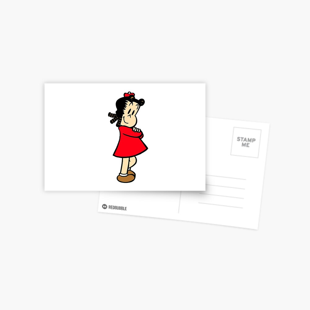 Little Lulu Posing | Postcard