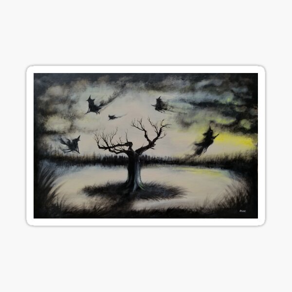 The Old Wicked Tree Sticker
