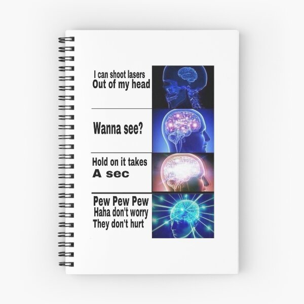 Item preview, Expanding Brain Meme designed and sold by hobagel.
