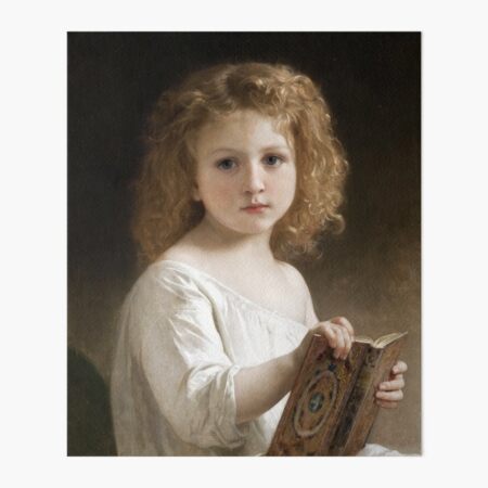 The Storybook - William Adolphe Bouguereau