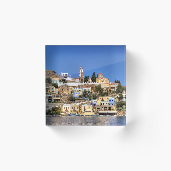 Evangelismos Church, Symi Acrylic Block