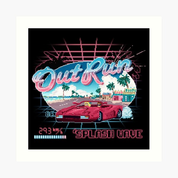 Runout Art Print