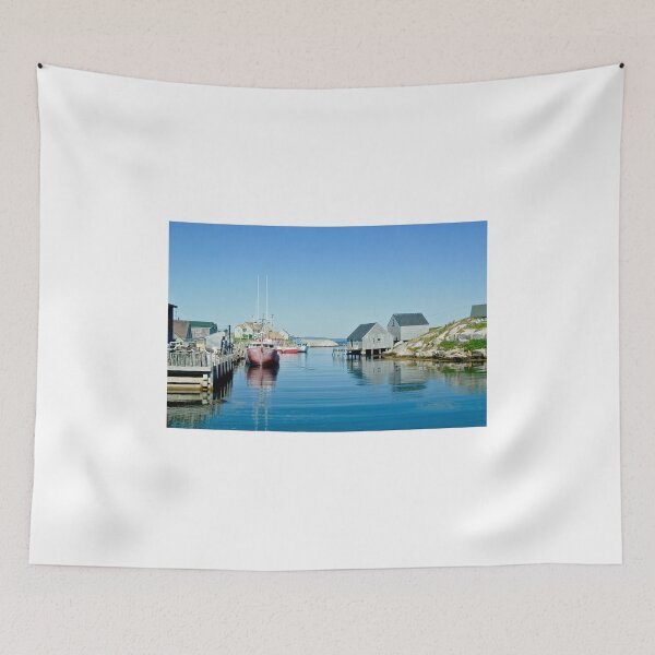 Item preview, Fishing Village, Peggy's Cove, Nova Scotia designed and sold by 2CrabbySisters.