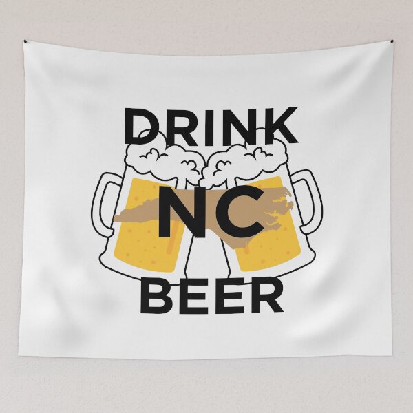 Item preview, Drink NC Beer designed and sold by BexKelly.